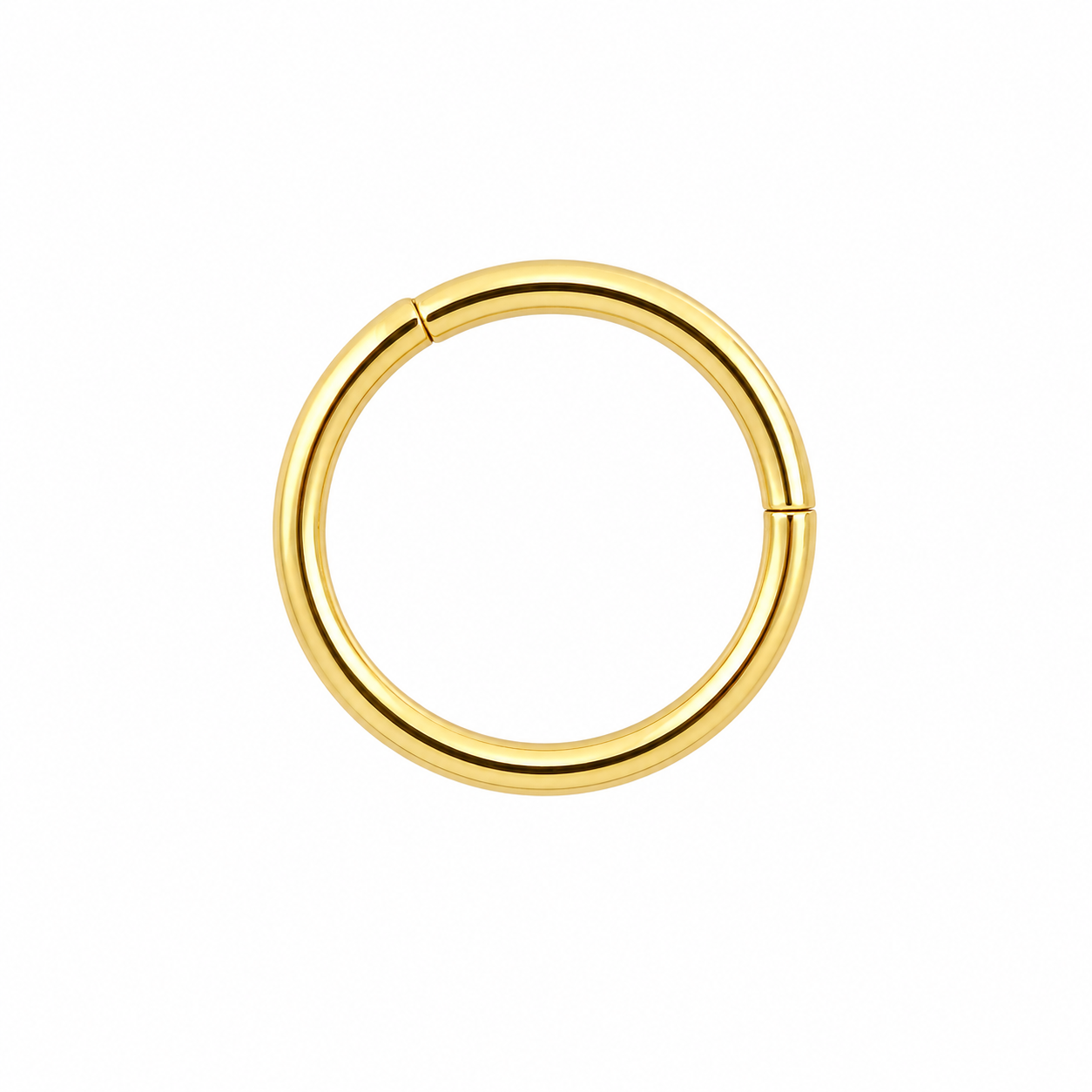 10K PLAIN HOOP PIERCING – M REF-158365/0000 – JY Jewelry Wholesale