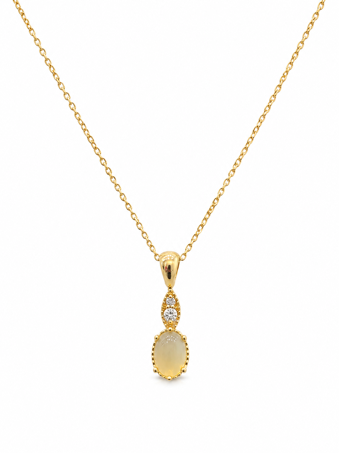 14K DIAMOND DELICATE CHAIN – 16" – JY Jewelry Wholesale