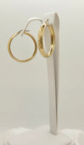 10K VINTAGE DESIGN HOOPS EARRINGS – 4 – JY Jewelry Wholesale