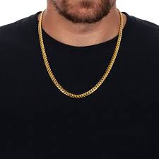 10K SOLID MIAMI CUBAN CHAIN – 24" 7MM – JY Jewelry Wholesale