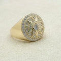10K CZ ELEGANT ROUND MEN'S RING – 10 – JY Jewelry Wholesale