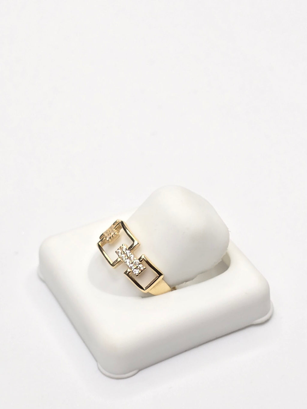 14K DELICATE SQUARE CHAIN RING – 7 – JY Jewelry Wholesale