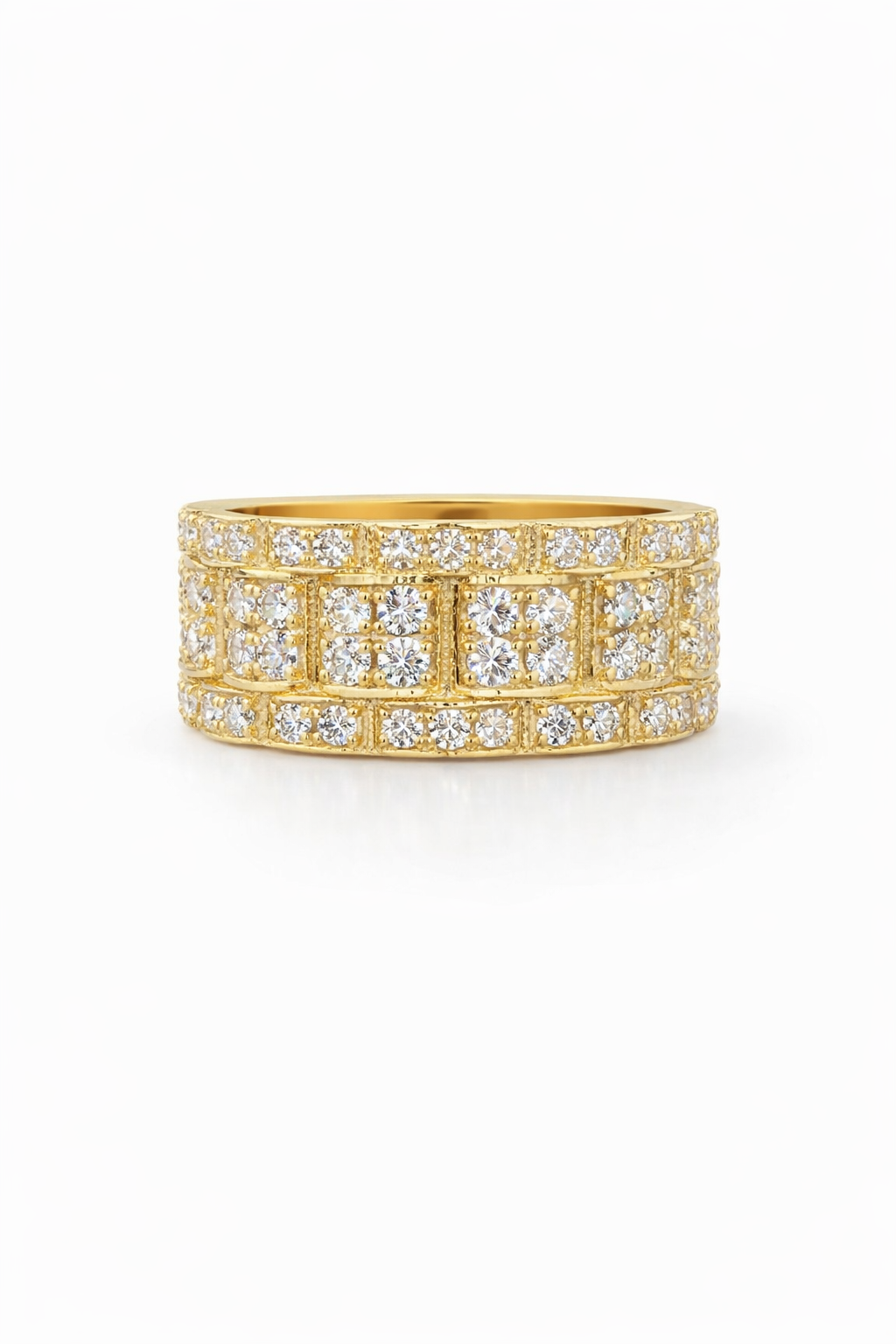 10K CZ MODERN RING – 11 – JY Jewelry Wholesale