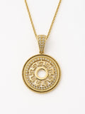 10K ROUND GREEK PENDANT – JY Jewelry Wholesale