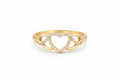 14K MEDIUM HEART SILHOUETTE RING – 7 – JY Jewelry Wholesale
