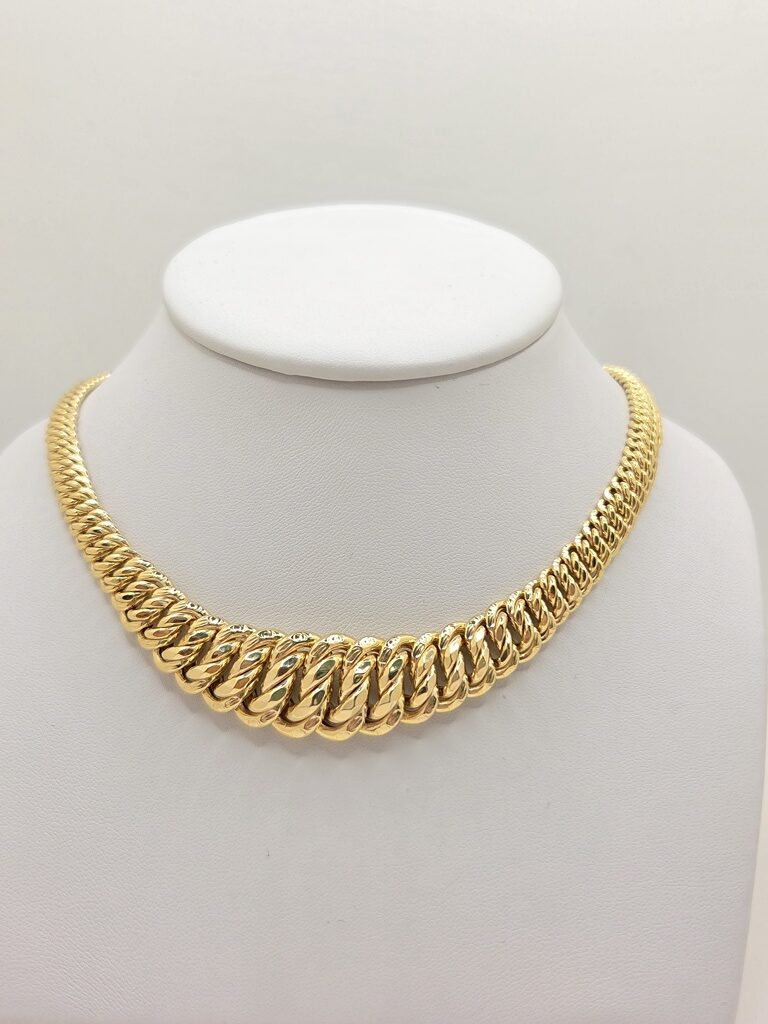 10K PRINCESSA NECKLACE – 18" – JY Jewelry Wholesale