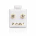 10K BALL EARRINGS – 6MM – JY Jewelry Wholesale