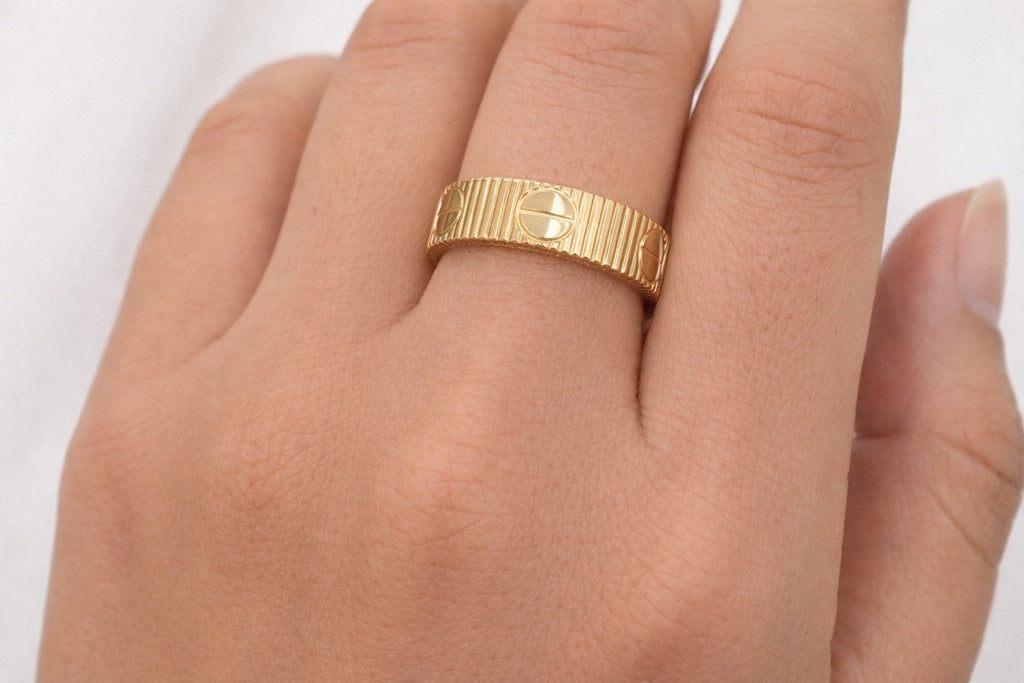 14K RING – 8 6MM – JY Jewelry Wholesale
