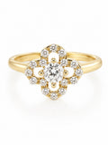 14K FLOWER RING+WOMAN – – 7 – JY Jewelry Wholesale