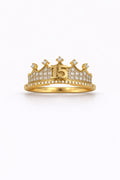 10K FIFTEEN CZ DETAIL CROWN RING – JY Jewelry Wholesale