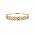 10K ELEGANT RING WITH CZ DETAILS – 7.5 – JY Jewelry Wholesale