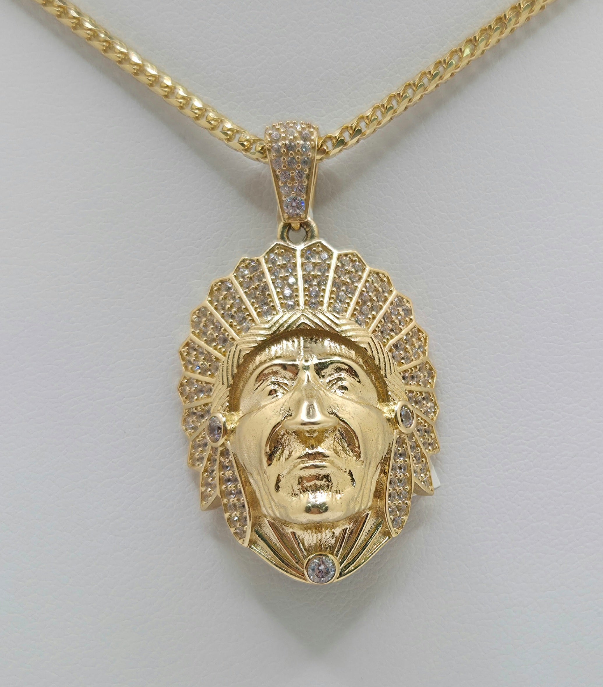 14K CZ INDIAN PENDANT – JY Jewelry Wholesale