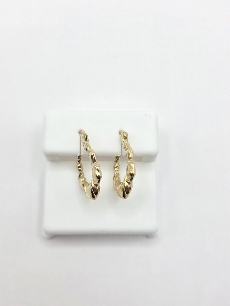 10K SMALL HEARTS HOOPS EARRINGS – JY Jewelry Wholesale