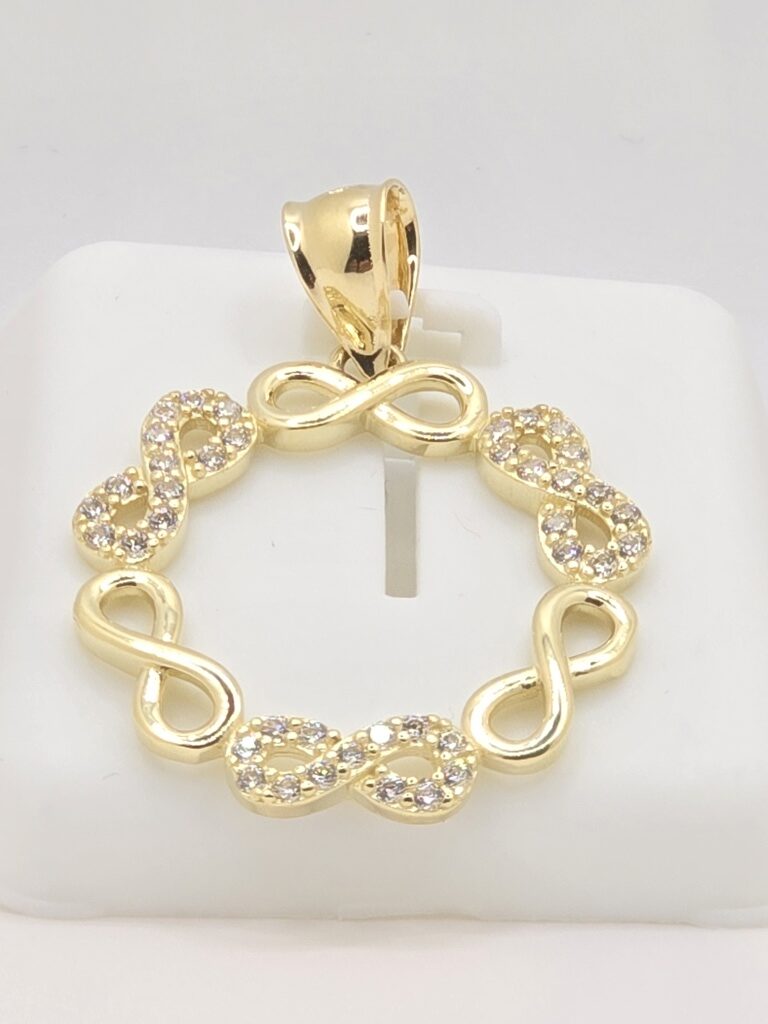 10K INFINITY PENDANT – JY Jewelry Wholesale