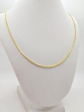 10K HOLLOW FRANCO CHAIN – 18" 2MM – JY Jewelry Wholesale