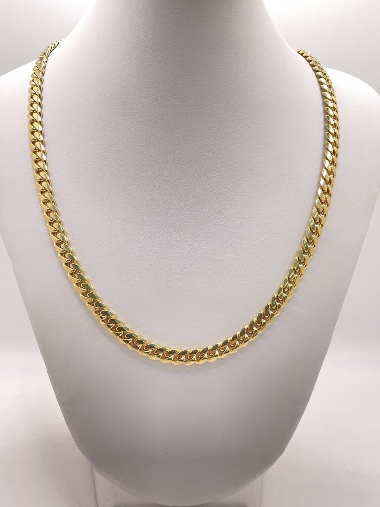 14K SPECIAL OFFER SOLID MIAMI CUBAN CHAIN – 24" 6MM – JY Jewelry Wholesale