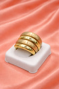 10K MODERN GEOMETRIC RING – 7 – JY Jewelry Wholesale