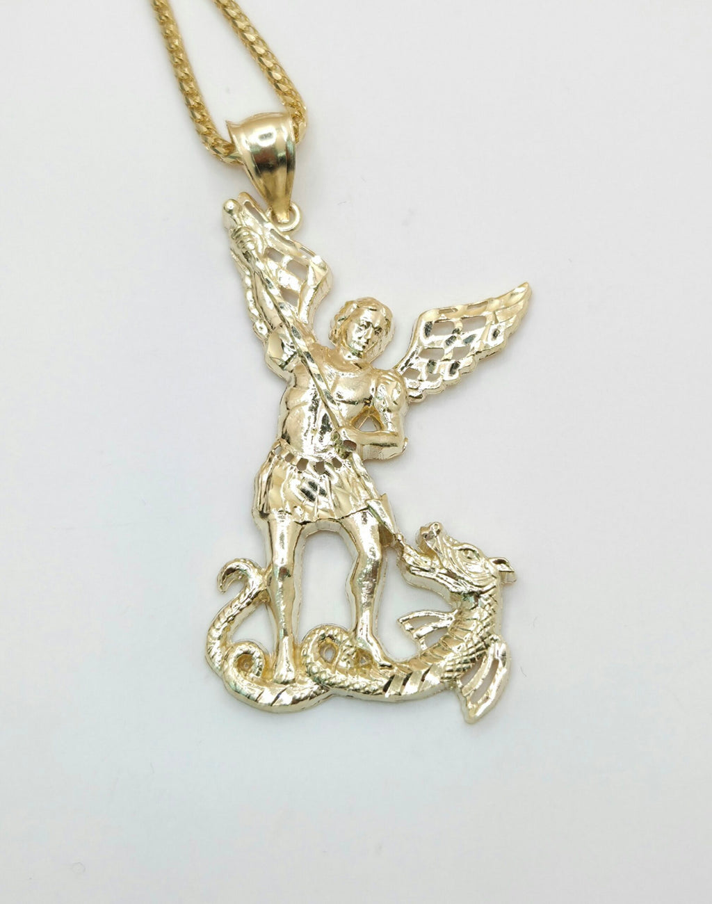 10K LARGE SAN MIGUEL PENDANT – JY Jewelry Wholesale