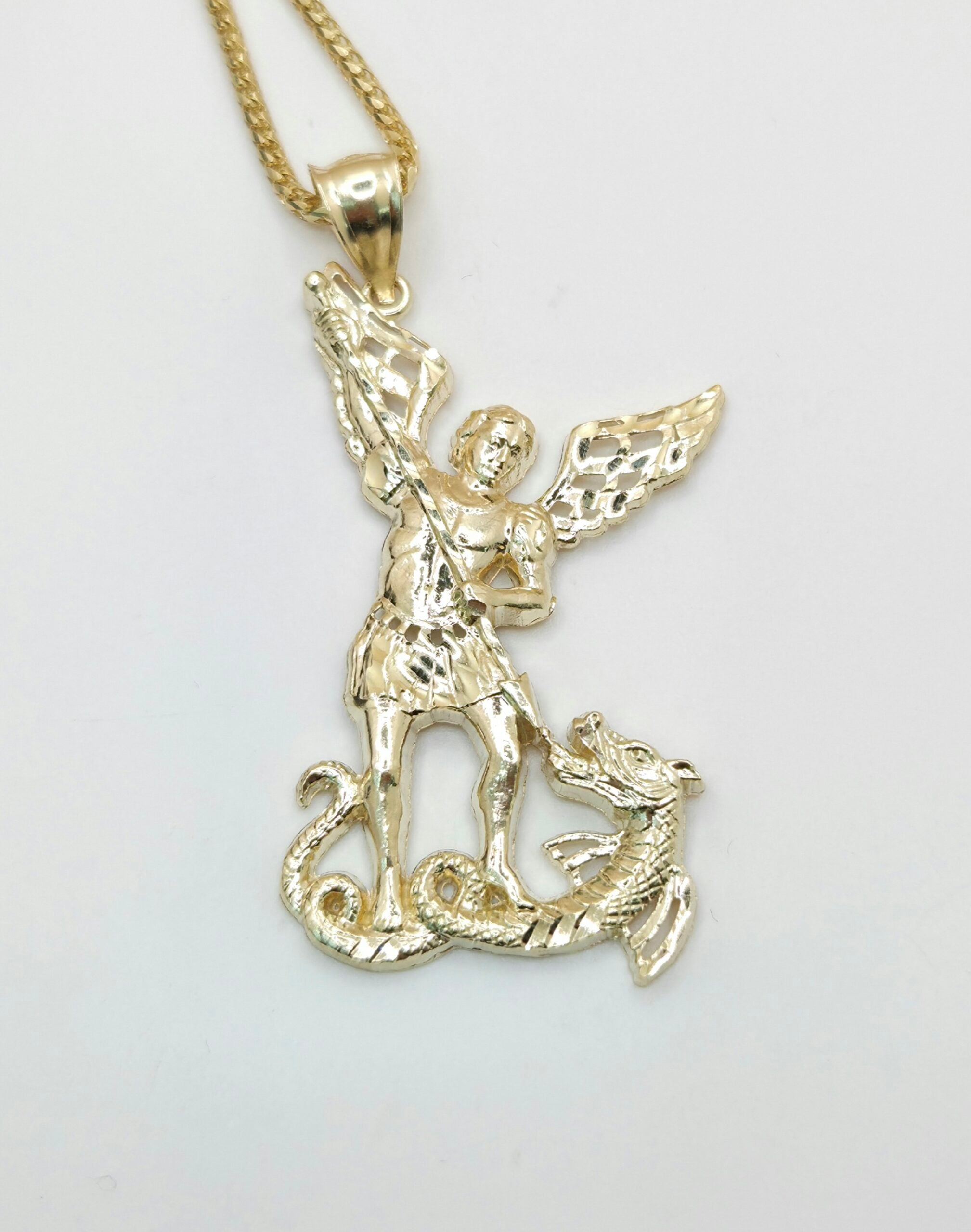 10K LARGE SAN MIGUEL PENDANT – JY Jewelry Wholesale