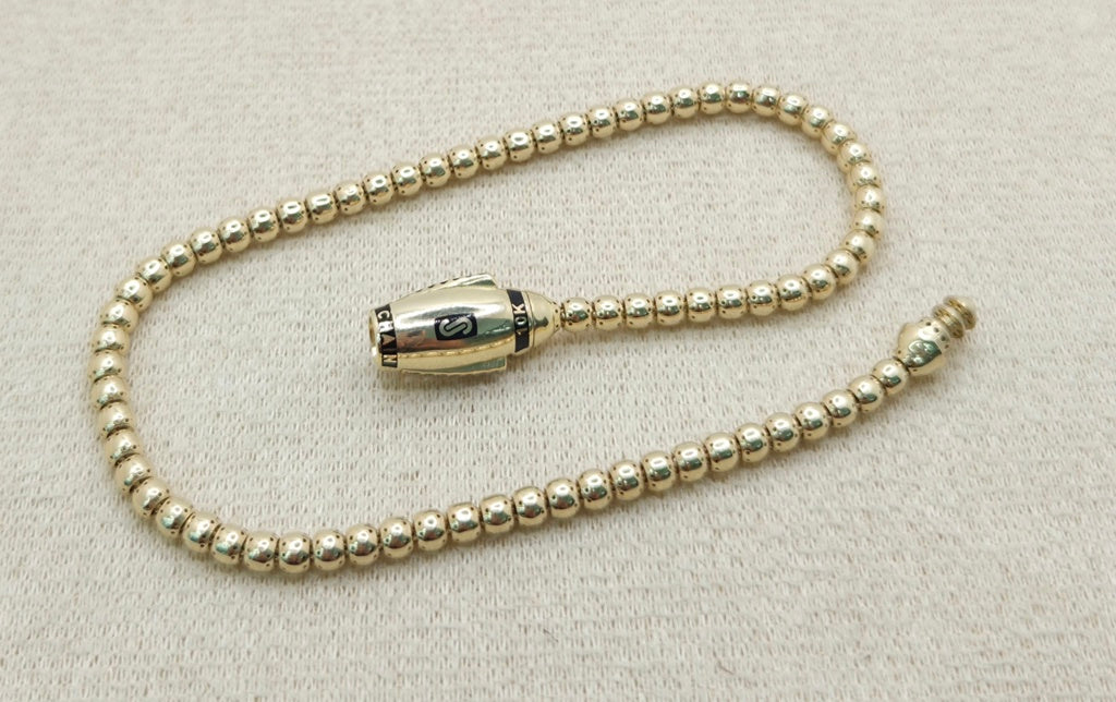10K CERTIFIED MONACO BEADED BRACELET – 3MM 8" – JY Jewelry Wholesale