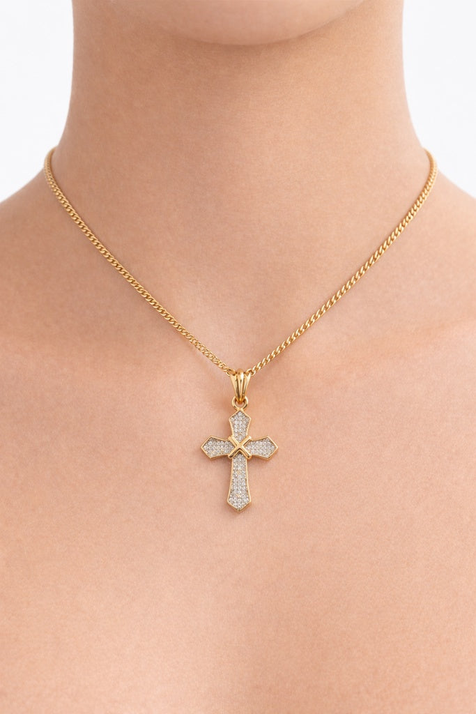 10K DIAMOND CROSS PENDANT – JY Jewelry Wholesale