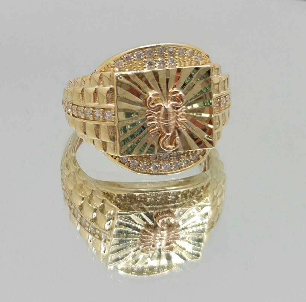 14K SCORPION MEN'S RING – 10 – JY Jewelry Wholesale