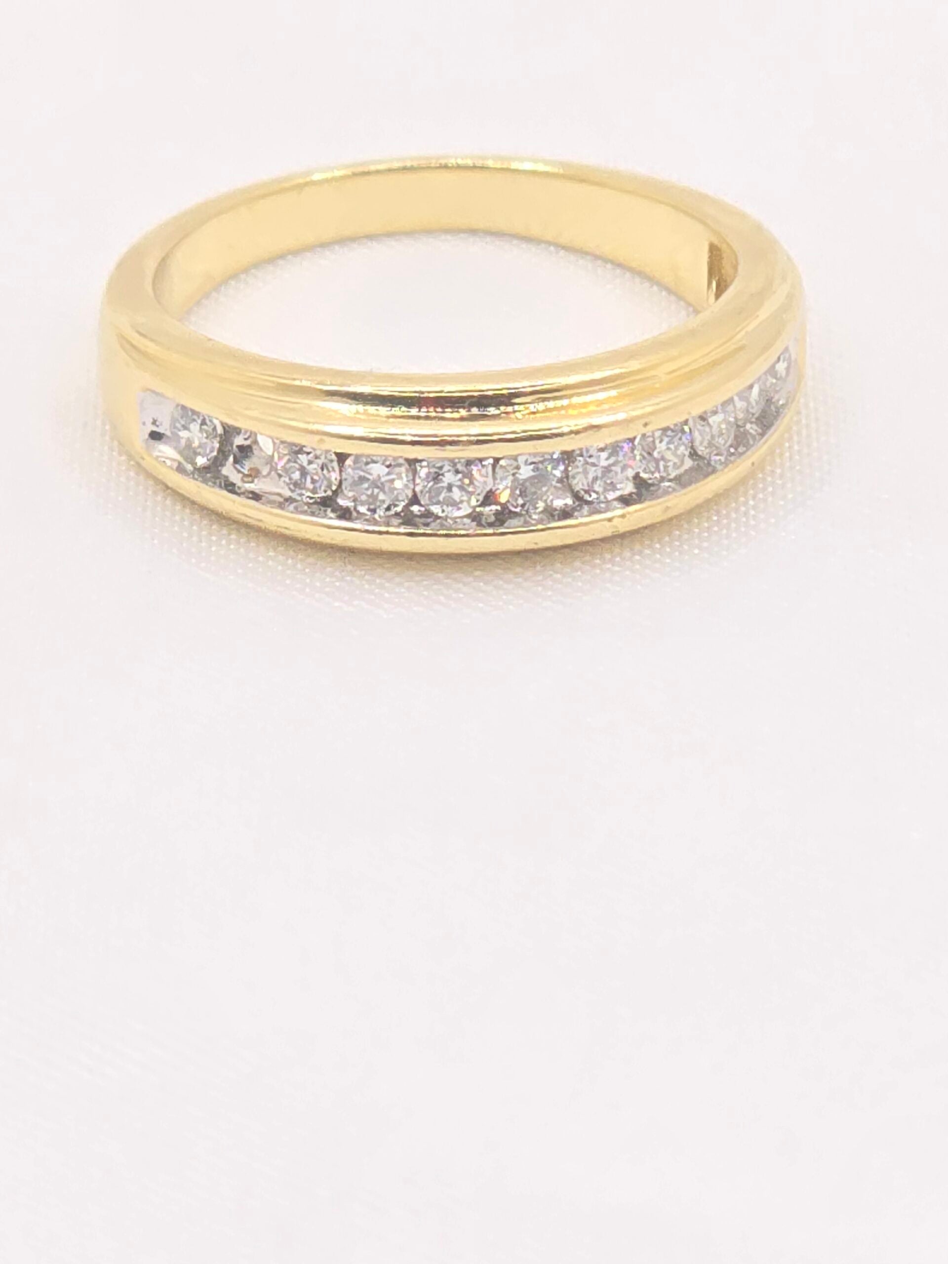 10K YG STATEMENT RING – 7 – JY Jewelry Wholesale