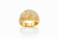 14K EGYPTIAN RING WITH CZ STONE DETAILS – 8 – JY Jewelry Wholesale