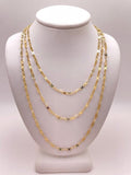 10K FIGURE EIGHT LINK CHAIN – 18" 2.5MM – JY Jewelry Wholesale