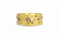14K THREE-TONE RING WITH DETAIL OF ELEPHANTS – 7 – JY Jewelry Wholesale