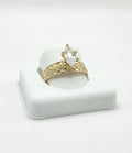 10K NUGGETS DESIGN ENGAGEMENT WOMAN'S RING – 7-7.5 – JY Jewelry Wholesale