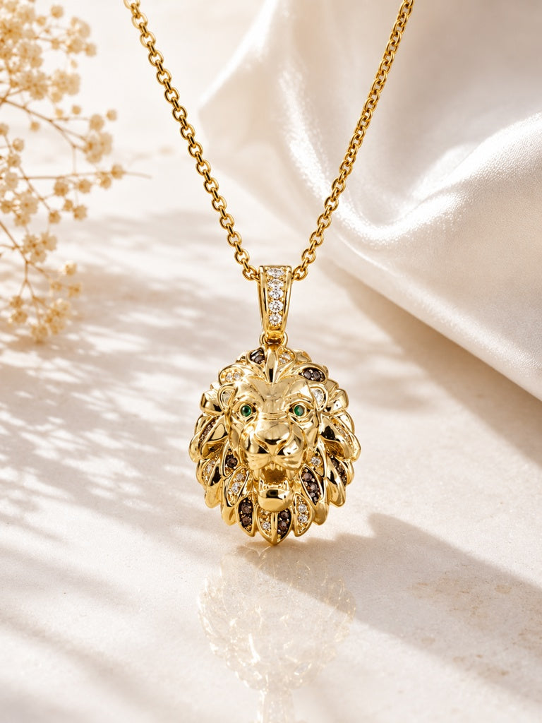 10K LION PENDANT – JY Jewelry Wholesale