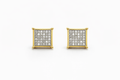 10K SQUARE DIAMOND EARRINGS – JY Jewelry Wholesale
