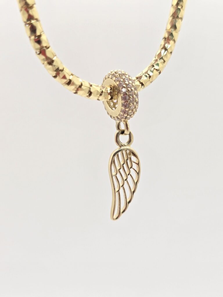 10K ANGEL WING CHARM – JY Jewelry Wholesale