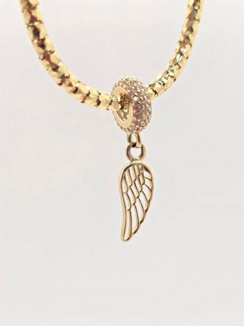 10K ANGEL WING CHARM – JY Jewelry Wholesale