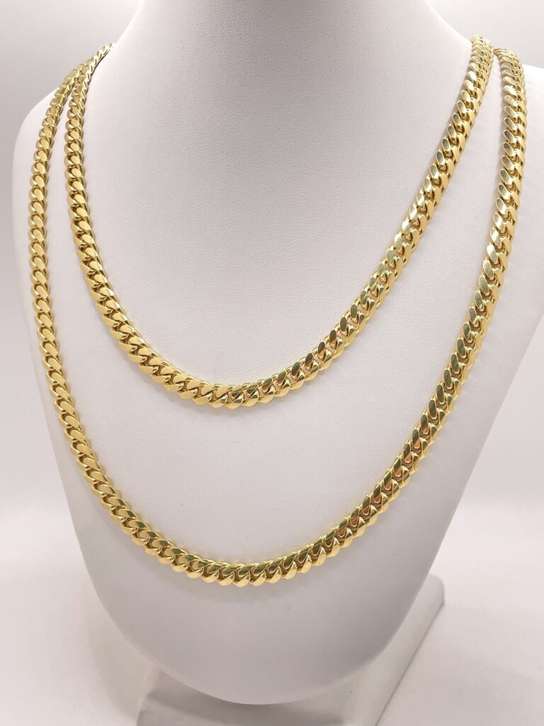 14K SPECIAL OFFER SOLID MIAMI CUBAN CHAIN – 24" 6MM – JY Jewelry Wholesale