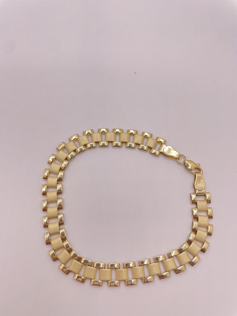 10K WATCH STYLE BRACELET 8.5MM – JY Jewelry Wholesale