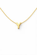 10K CHAIN ??WITH LETTER "Y" PENDANT – 18 – JY Jewelry Wholesale