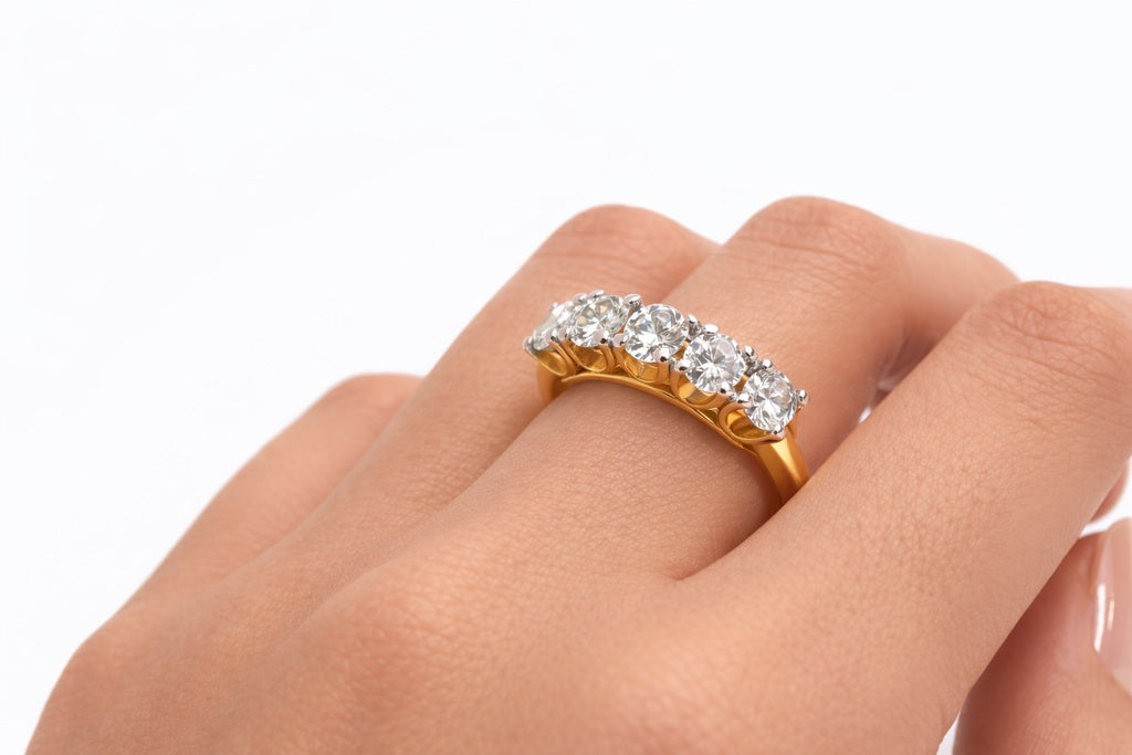 10K ELEGANT PROMISSE WOMANS DIAMOND RING – 7 – JY Jewelry Wholesale