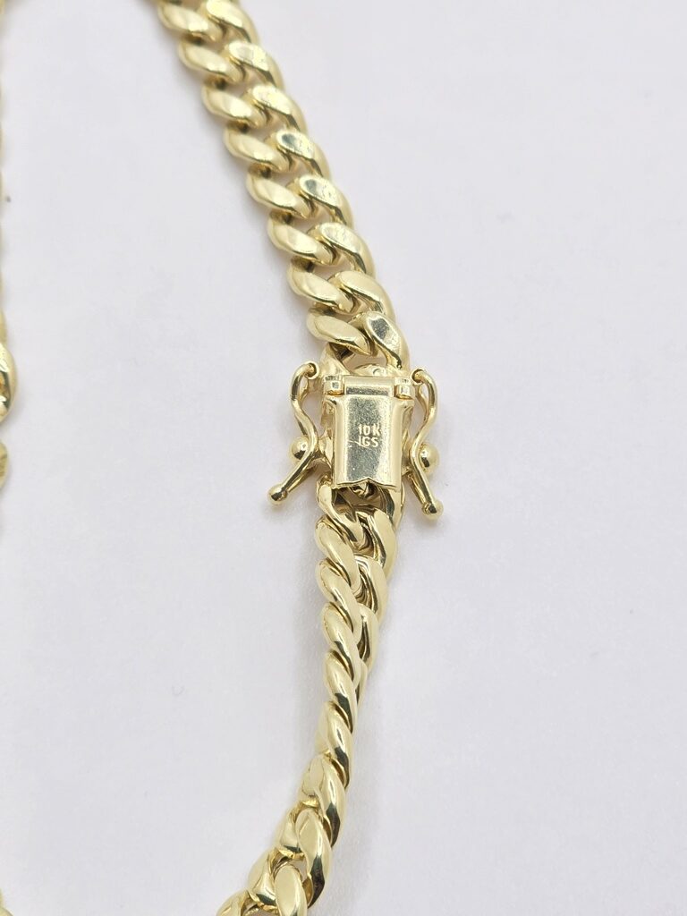 10K HOLLOW MIAMI CUBAN BRACELET 6MM – JY Jewelry Wholesale