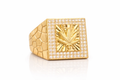 10K WEED NUGGET RING – 10.5 – JY Jewelry Wholesale