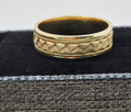 14K BRAIDED DESIGN ENGAGEMENT MAN'S RING – 12.5 6MM – JY Jewelry Wholesale