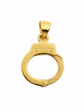 10K GOLDEN HANDCUFFS PENDANT – JY Jewelry Wholesale