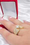 10K MODERN CZ DETAIL ROUND STONE PROMISE RING – 7.5 – JY Jewelry Wholesale