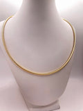 14K FLEXIBLE NECKLACE – 18" 3MM – JY Jewelry Wholesale