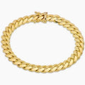 10K SOLID MIAMI CUBAN BRACELET – 8" 9MM – JY Jewelry Wholesale