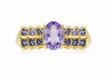 10K OVAL TOPAZ STATEMENT RING – 10 – JY Jewelry Wholesale