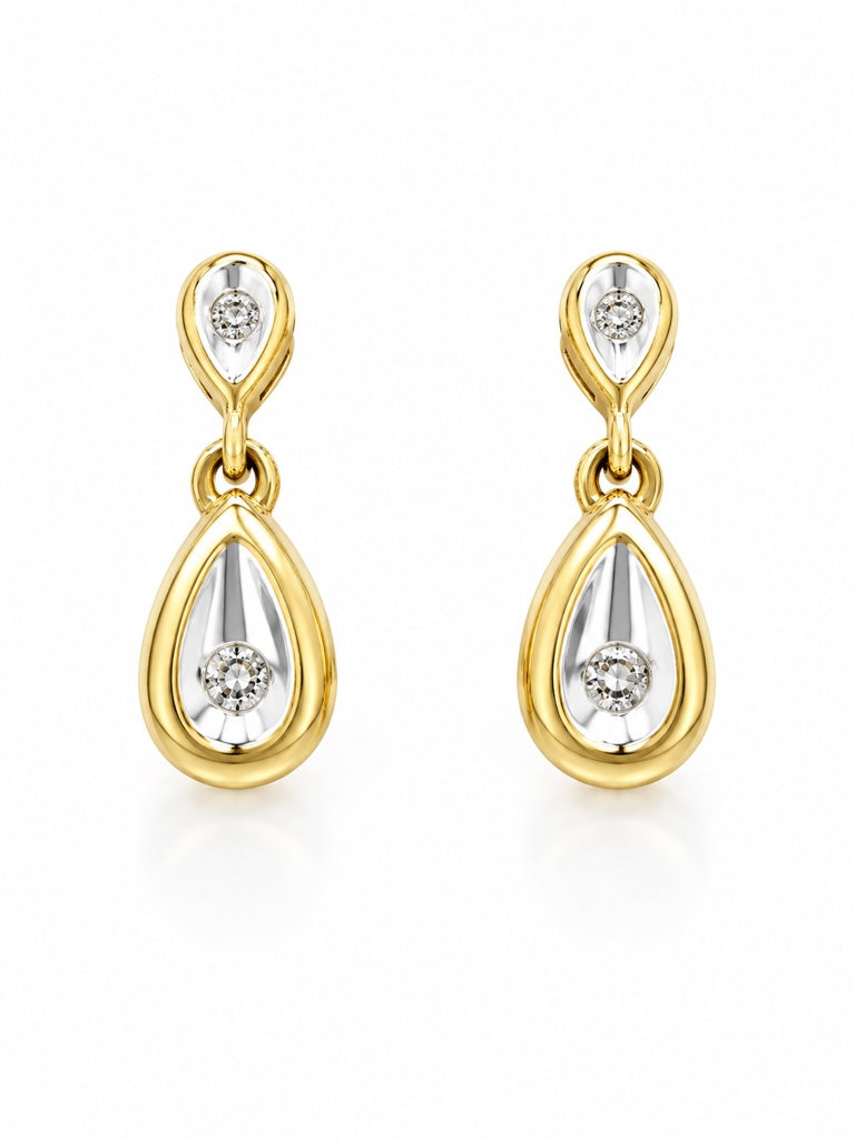 14K ETERNAL DROP EARRINGS – JY Jewelry Wholesale