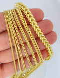10K HOLLOW FRANCO CHAIN – 26" 7MM – JY Jewelry Wholesale