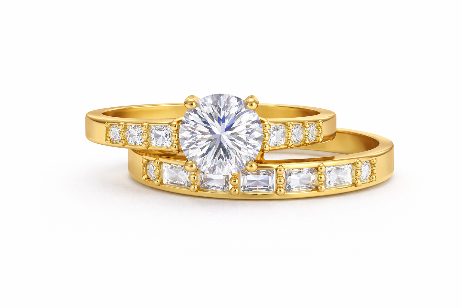 10K CLASSIC ENGAGEMENT WOMAN'S RING – 7.5 – JY Jewelry Wholesale